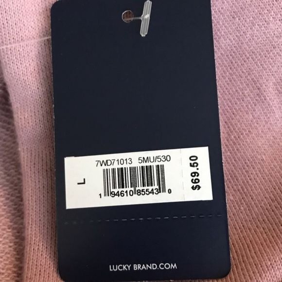 Lucky Brand L Be Lucky hoodie lavender - Picture 6 of 8